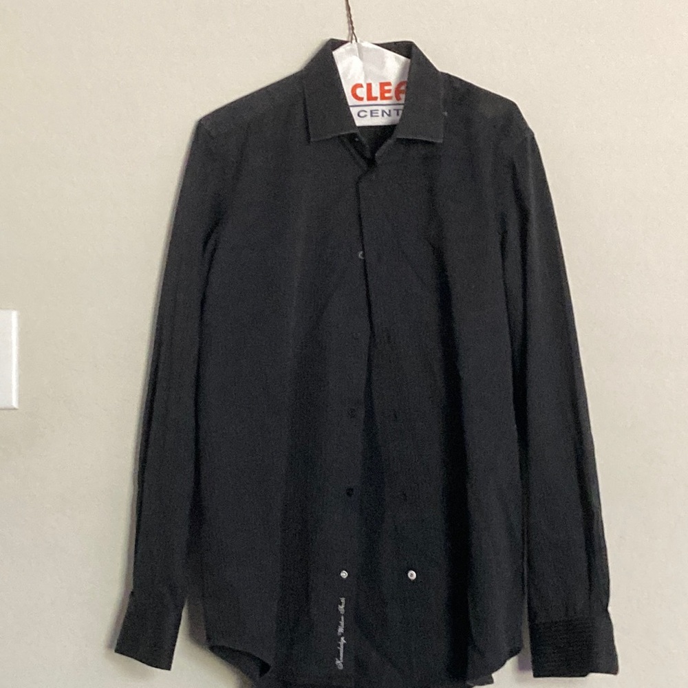 Black Dress Shirt Robert Graham